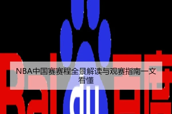 NBA中国赛赛程全景解读与观赛指南一文看懂